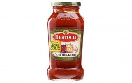 Bertolli Olive Oil & Garlic Sauce   Glass Jar  680 grams